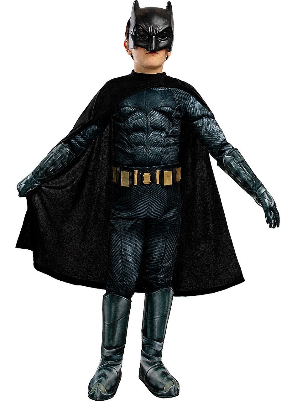 Batman Kostüm Deluxe für Kinder Gerechtigkeitsliga Jungen