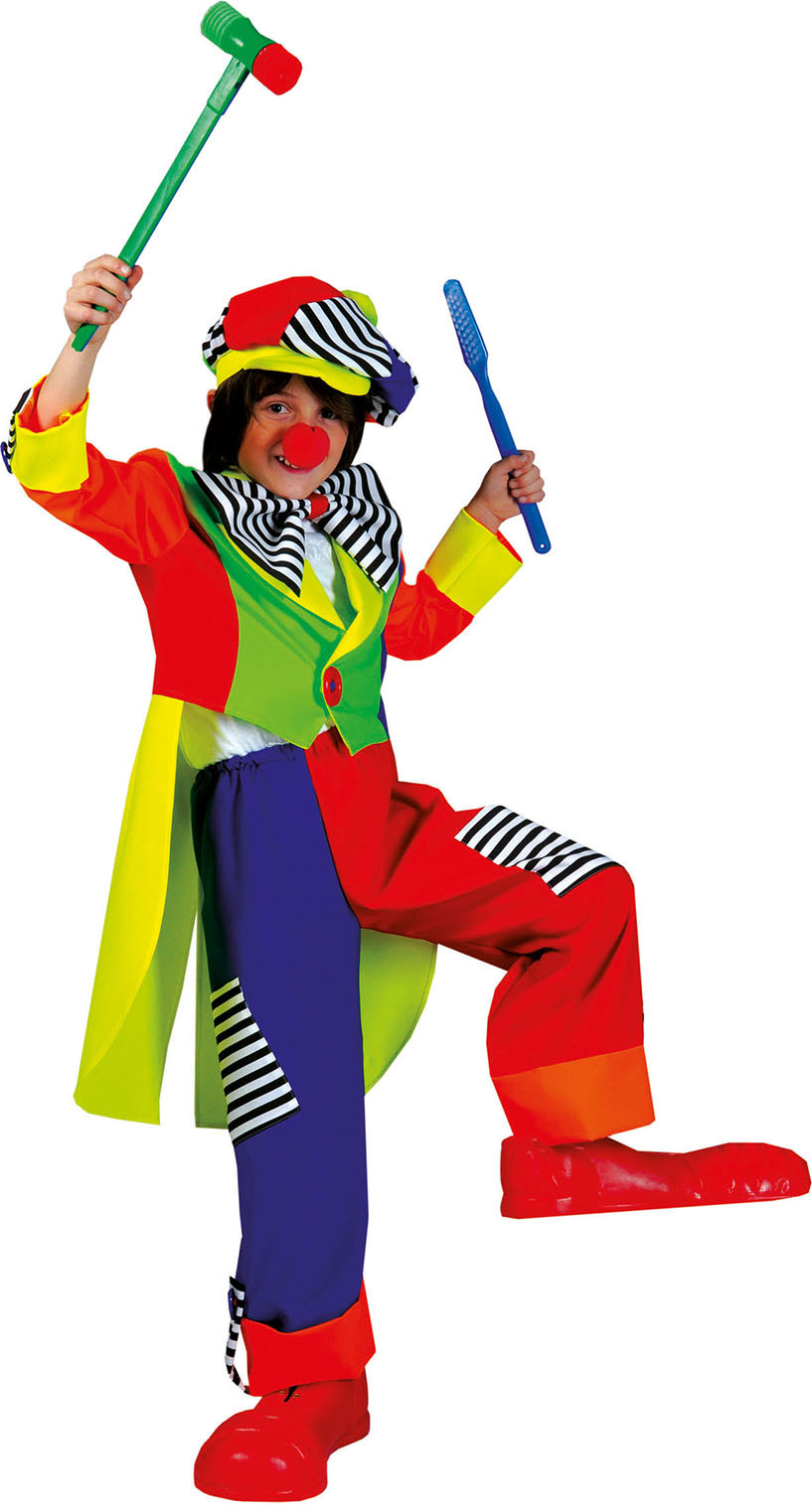 Olafio Clown Kostüm für Jungen