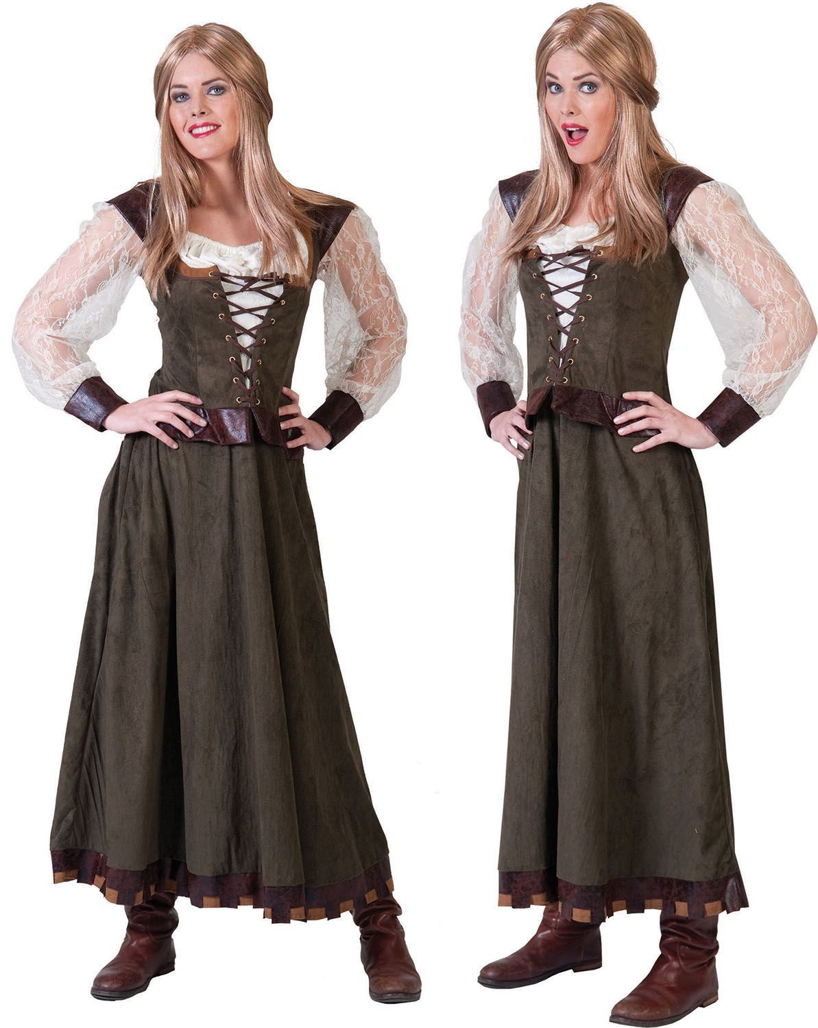 Robin Hood Das Armenhelper -Kleid Damenkostüm