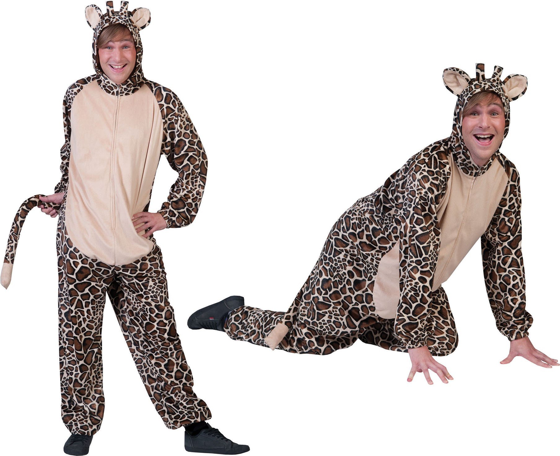 Savanna Giraffe Onesie Herrenkostüm