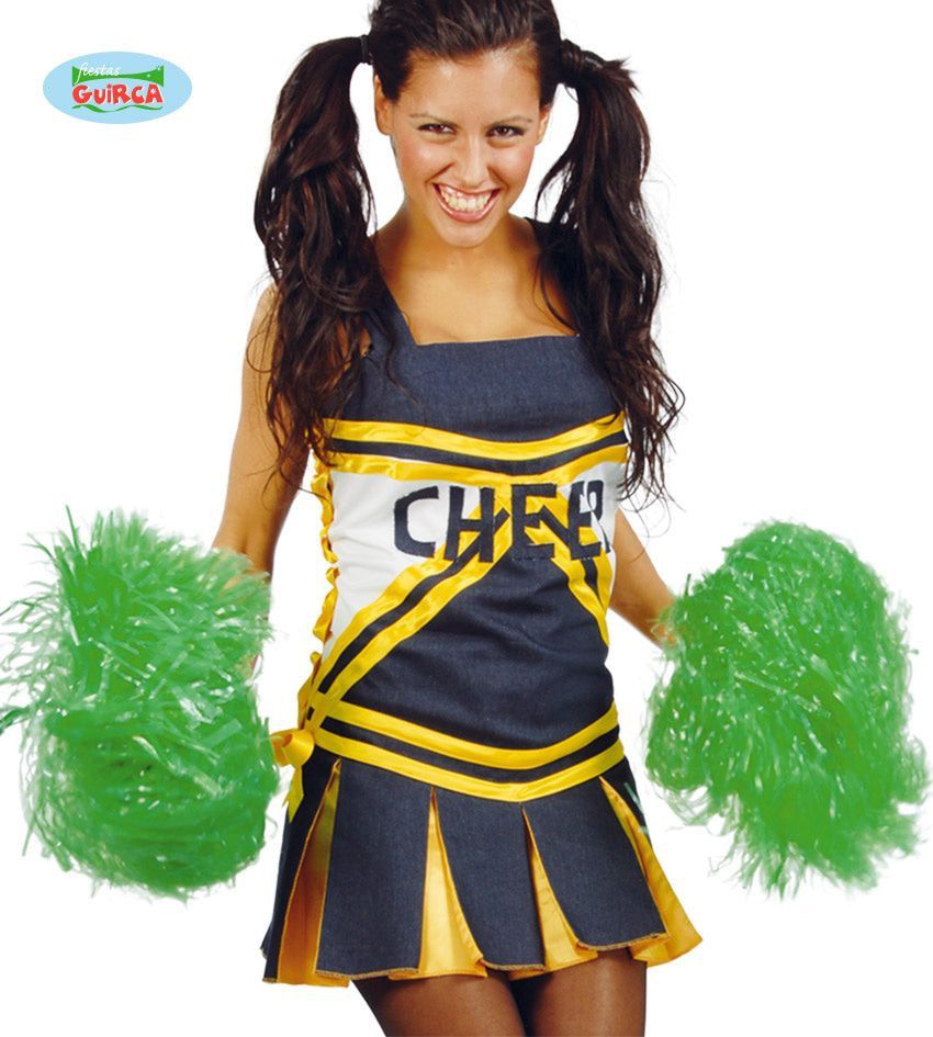 Pompon Cheerleader Green