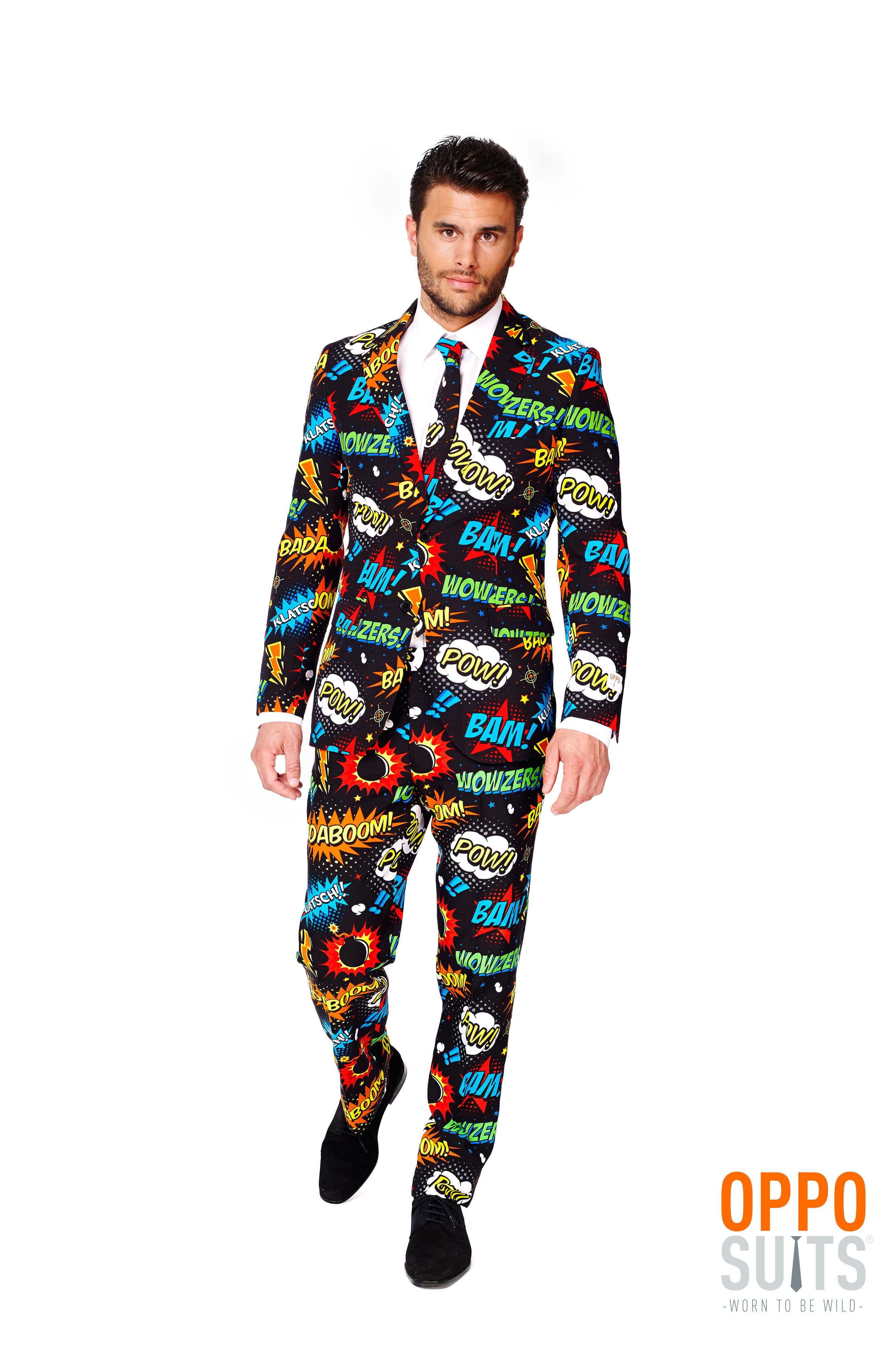 Comic Badaboom Opposuit Kostüm Herren