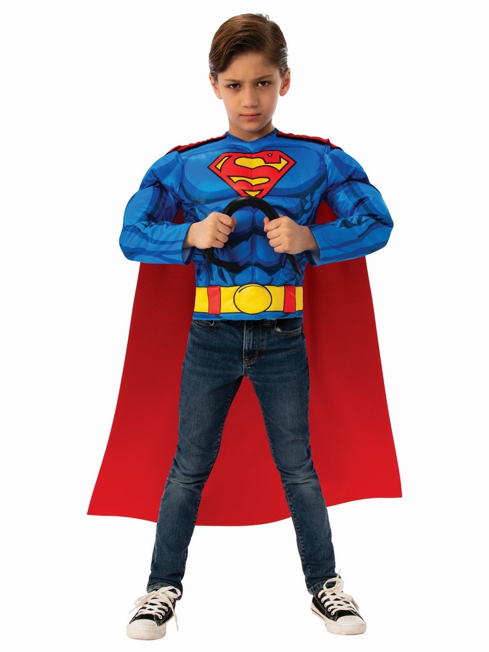 Superuper Held Superman Kind Kostüm für Kinder