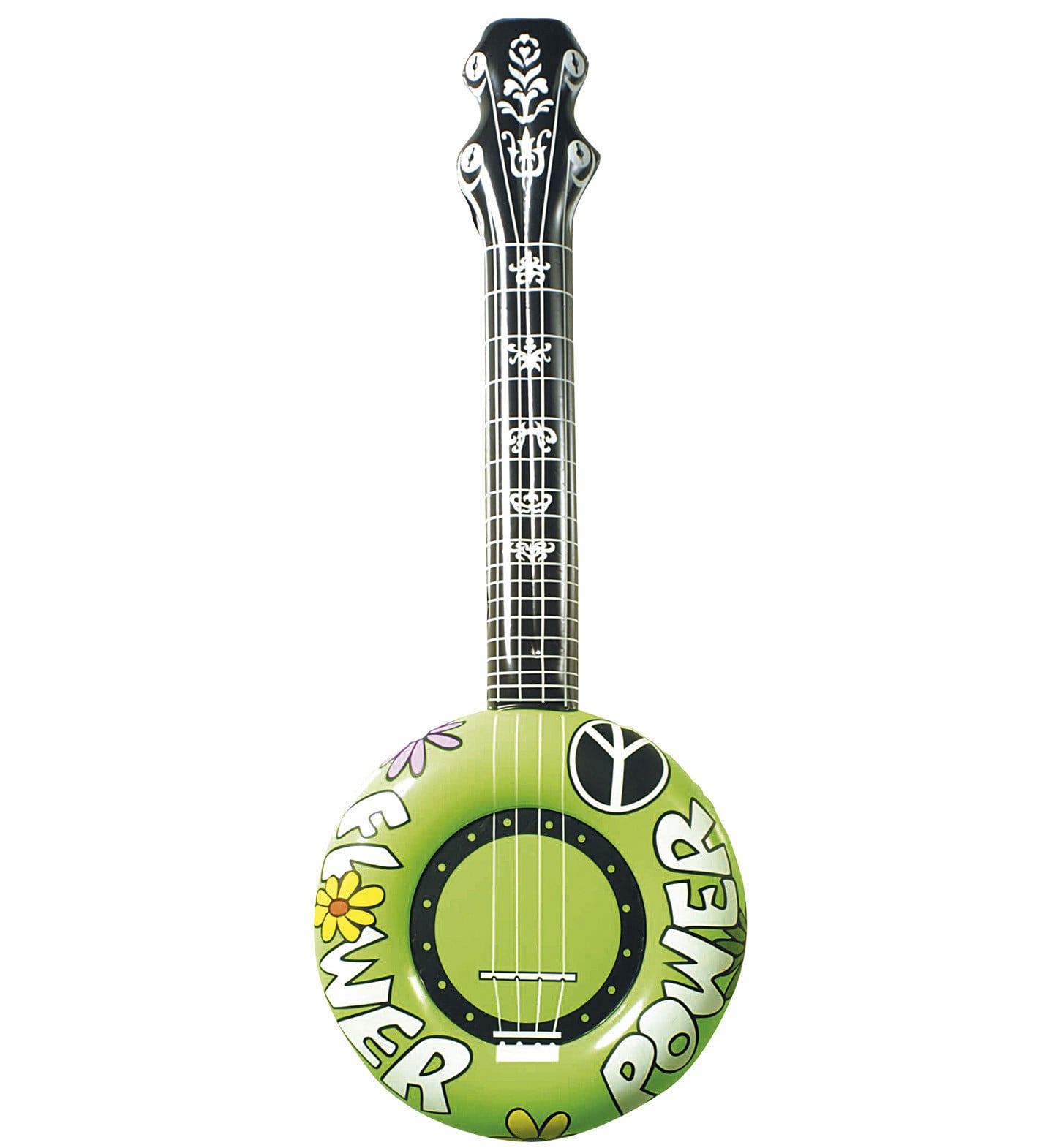 Opblaasbare Banjo 100 Centimeter Groen Flower Power