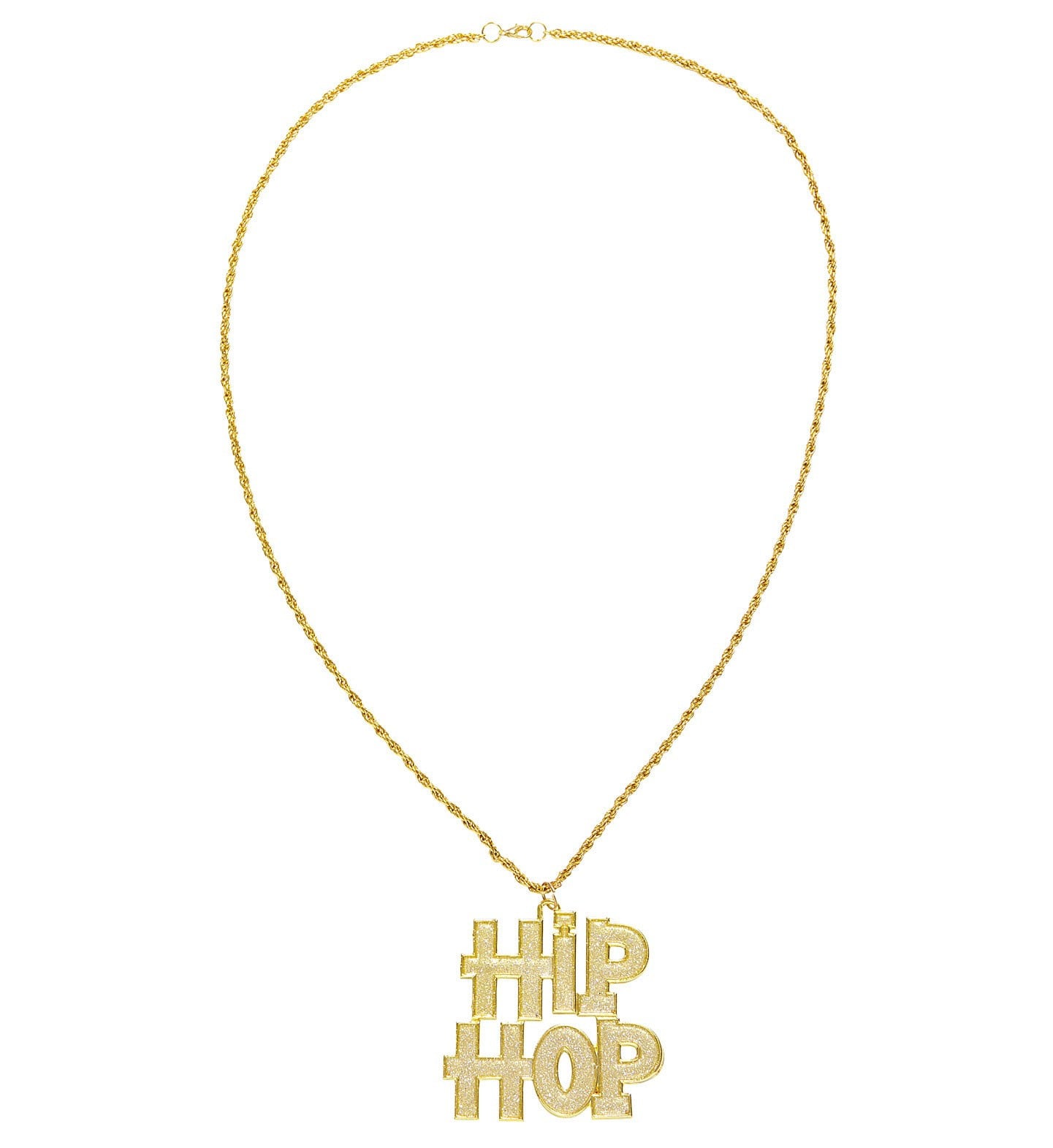 Gangsta Ketting Hiphop Goud