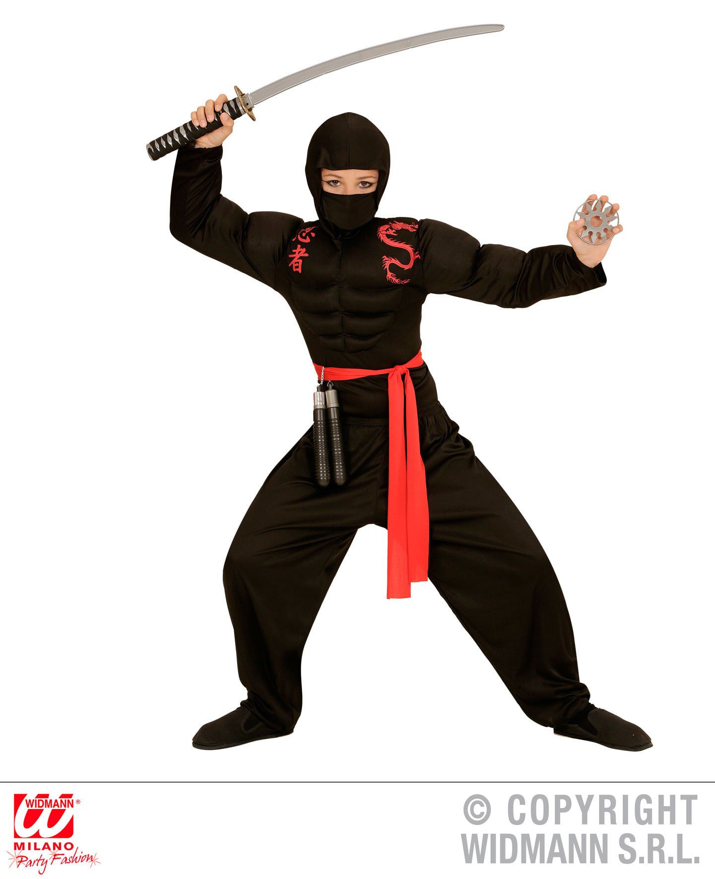 Super Ninja Kind Jongen Kostuum