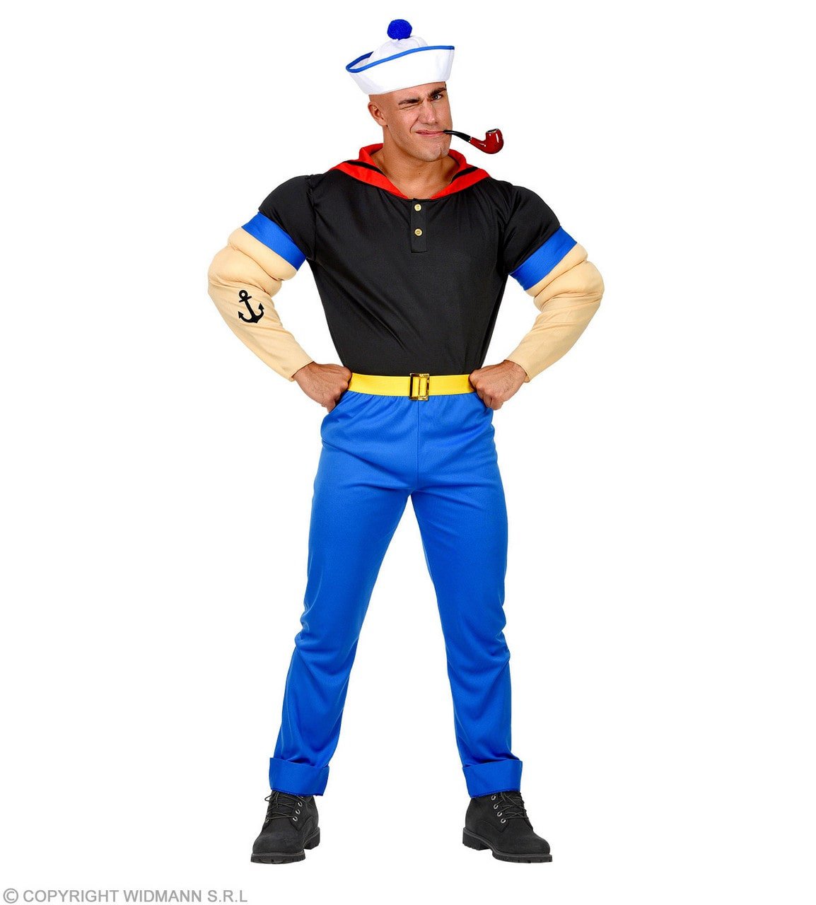 Popeye De Super Matroos Man Kostuum