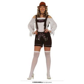 Kurze Sexy Lederhosen Brenda Damen