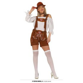 Kurze Sexy Lederhosen Lotte Damen