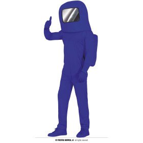 Vriendelijke Blauwe Astronaut Unisex Kostüm