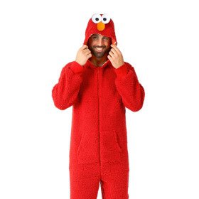 Elmo Der Pelmo Sesamstraßen Strampler Unisex Kostüm