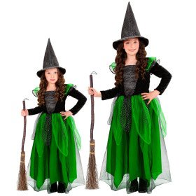 Waldhexe Greenwitch Kind Kostüm für Mädchen