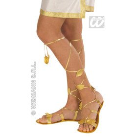 Goldene Sandalen