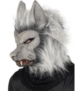 Weerwolf Masker Met Haar