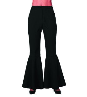 Tanze Schwarze Hippie -Hosen Damen