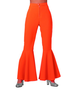 Tanzende Orangefarbene Hippie -Hosen Damen