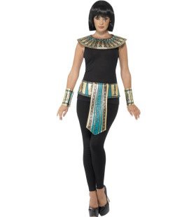 Egyptische Saffier Accessoires Set