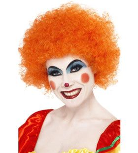 Knettergekke Clown Pruik