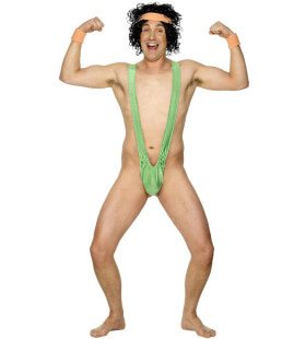 Borat Mankini Thong Kostuum