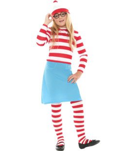 Kind Waar Is Wally Meisje Kostuum