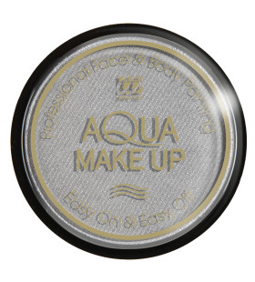 Aqua Make -Up Metallic Silber 15 Gramm