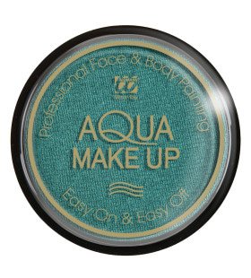 Aqua Make-Up Metallic Groen 15 Gram