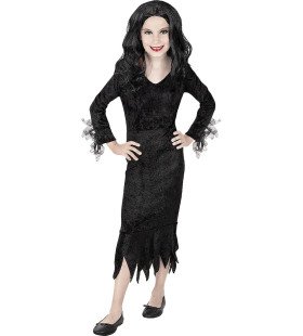 Morticia Addams Kostüm für Mädchen The Addams Family