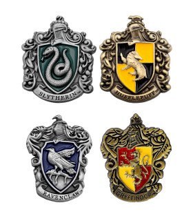 Harry Potter Vier Häuser Pins Set 4 Stück