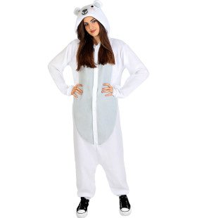 Niet Zo IJskoude IJsbeer Onesie Kostuum