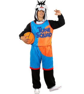 Sylvester Space Jam Kostüm für Erwachsene Looney Tunes Unisex