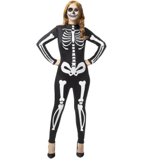 Magere Stacy Skeleton Damenkostüm