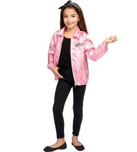 Grease Pink Ladies Roze Jas für Kinder