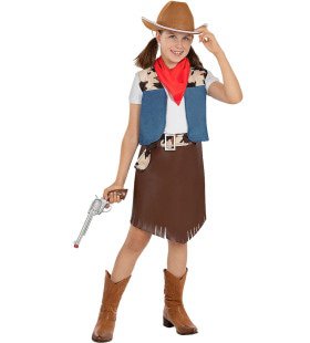 Western Wendy Cowgirl Kostüm für Mädchen