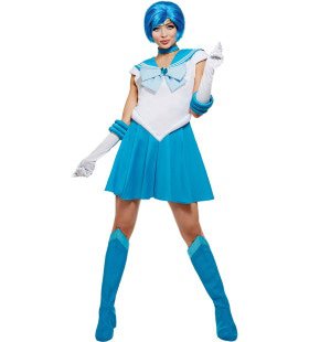 Sailor Merkur Kostüm Sailor Moon Damen