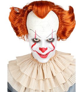 Evil Pennywise Pruik Met Voorhoofd