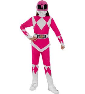 Power Ranger Kostüm Rosa für Kinder für Kinder