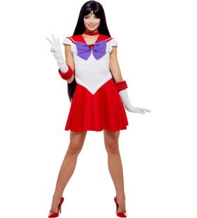 Sailor Mars Kostüm Sailor Moon Damen