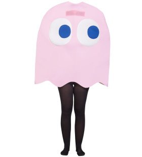 Pinky The Cute Ghost Pacman Kostüm für Kinder