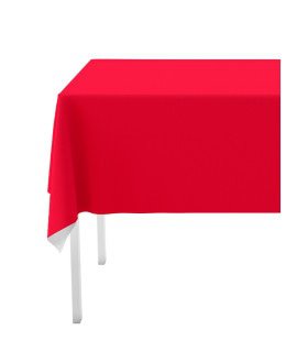 1 Tischdecke Rot - Unifarben