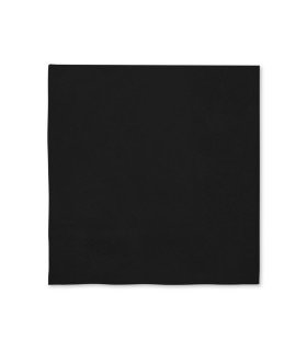 Servetten Back To Black 16 Stuks 33x33 Centimeter