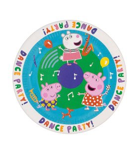 8 Pappteller - Peppa Wutz 23 Cm