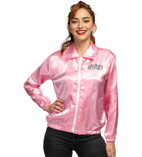 Grease Pink Ladies Jas Roze Damen