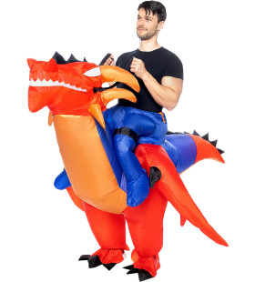 Inflatable Dragon Piggyback Costume For Adults Unisex Kostüm