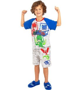 Pj Masks Pyjama Kurz für Kinder Kostüm für Kinder