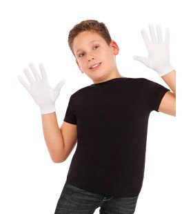 Handschuhe Weiß 19 Cm für Kinder