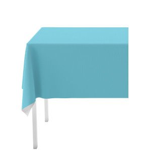 1 Tischdecke Hellblau - Unifarben