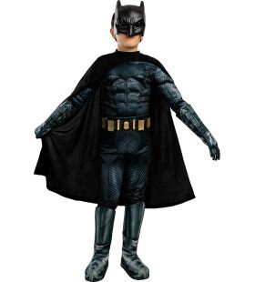 Batman Kostüm Deluxe für Kinder Gerechtigkeitsliga Jungen