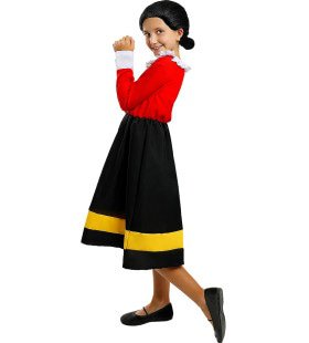 Olivia Kostüm für Mädchen Popeye