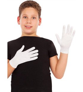 Handschuhe Weiß 22 Cm für Kinder