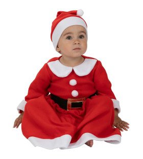 Mr Baby Santa Kostüm für Mädchen